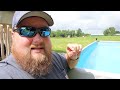 BIG UPGRADE:  Pool Skimmer Install on Intex Above Ground Pool | Hayward SP1091LX Dyna-Skim