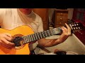 WINDMILLS OF YOUR MIND: Live Performance with Backing Track for Spanish Guitar.