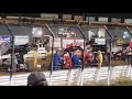 Massive Crash during the start of the 410 Sprints @ Williams Grove 8/21/2020
