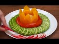 Красивая овощная нарезка на Праздничный стол! 5 овощных тарелок на Пасхальный стол!