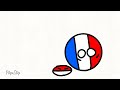 France and Monaco #countryballs #country #geography #monaco #france