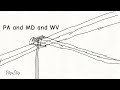 power lines drawings inside flipaclip animation