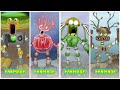 ALL Wubbox My Singing Monsters vs ALL baby wubbox - Redesign Comparisons ~ MSM
