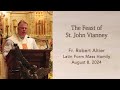 The Feast of St. John Vianney