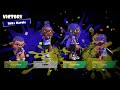 100x battle win animation in Splatoon 3