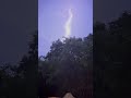 Tornado lightning going past my house
