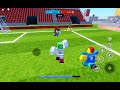 I Played football on roblox
