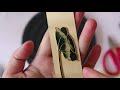 Cloisonné painting craft and UV resin to make a bookmark