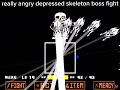 depressed skeleton boss fight