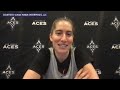 Kate Martin on CLINCHING Aces roster spot, FRIENDSHIP with Caitlin Clark, and Lisa Bluder RETIRING