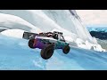 Icy Road Slippery Slope - BeamNG drive