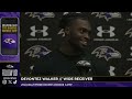 Devontez Walker Talks About Matching Up With Nate Wiggins | Baltimore Ravens