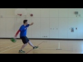 How to throw dodgeball curveballs using visuals - The Paint Brush Method