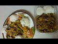 SPINACH DUMPLINGS IN CURRY RED BEANS