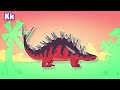 Learn Dinosaurs for Kids | Dinosaur Cartoon videos | Parasaurolophus T-Rex | Club Baboo dinasours