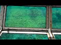 Glass bottom boat ride to see Corals at the Barrier Reef in Cairns, Australia. Sat, 5th Dec, 2015