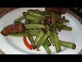 Sautéed Green Beans with Pork Belly recipe.