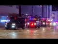 Watch Trump’s motorcade after RNC sessions Tuesday in Milwaukee