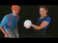 Blippi Learns Shapes and How To Make Big Bubbles | Fun and Educational Videos For Toddlers