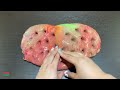 RELAXING WITH CLAY PIPING BAGS VS EYE SHADOW VS GLITTER ! Mixing Random Things Into Slime #5356