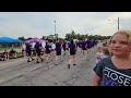 2024 Lincoln County Fair Parade Trojan Pride Marching Band