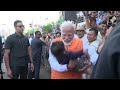 PM Modi shares light-hearted moment with kids after casting vote in Ahmedabad | Lok Sabha Elections