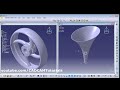 CATIA Training Course Exercises for Beginners - 10 | CATIA Multi Sections Solid Practice Drawings