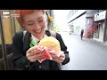 【大食い】大阪食べ歩きと言えばここ！日本一長い商店街の大阪グルメにテンション上がりすぎた【VLOG】【モッパン】【MUKBANG】【大食い女の日常】