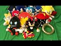 My sonic plush collection!+merch drop (spf movie)