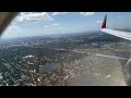 4K INCREDIBLE LANDING IN ORLANDO FLORIDA - SOUTHWEST 737