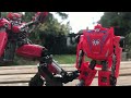 Cliffjumper Vs Shatter Transformers Stop-Motion Fight! @SpydogStudios