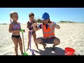 Handyman Hal goes to the Beach | Beach Fun for Kids