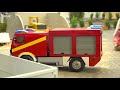 RC FIRE TRUCK ACTION I RC FIRE FIGHTERS I HORRIBLE FIRE I OIL EXIDENT I ROSENBAUER I RC-EFF