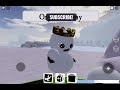 Roblox : Sno day  ( SNOW BALL FIGHT !!!!! )