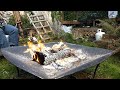 Relaxing fire and 3d printed mini Tamiya classics