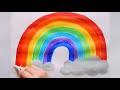 Rainbow Painting For Kids - Learn To Paint Art Lessons for 1rst, 2nd, 3rd, 4th, 5th, 6th Graders