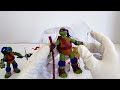 Best Learning Video For Children - Opening Teenage Mutant Ninja Turtles Half-Shell Heroes Toys
