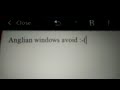 Justin Bieber sorry -Anglian windows avoid:-(