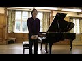 Shin Suzuma, pianist - Charlton House Concert: Prokofiev 3rd piano sonata