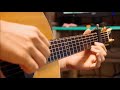 Just Once - James Ingram - Solo Acoustic Guitar - Arranged by Kent Nishimura