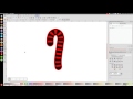 Inkscape Tutorial: Vector Candy Cane