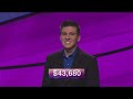 Jeopardy! James Holzhauer FIRST Episode Final Jeopardy 4/4/19