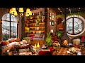 Cozy Coffee Shop Ambience & Soothing Jazz Instrumental Music ☕ Sweet Jazz Music for Work,Study,Focus
