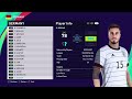 eFootball PES 2021 2022 TEAM GERMANY