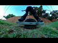 Onewheel fly by over brim