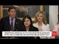 JUST IN: Blumenthal And Blackburn Hold Press Conference To Promote The Kids Online Safety Act