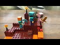 LEGO Minecraft: A day in the life of Steve and Alex (Stop Motion)