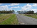 Camaro burnout on dry rotted tires 235s