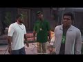 Micheal and Franklin owe money to a mob boss (funny moments)