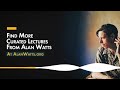 Alan Watts: Psychology of Mystical Experience – Being in the Way Ep. 13 – Hosted by Mark Watts